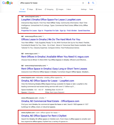 Most come to LoopNet